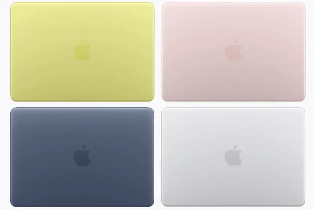 MacBook Neo em quatro opções de cor